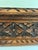 Mid-Century Modern Vintage Hand-Carved Floral Wooden Chest For Sale - Image 3 of 16
