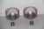 Vintage Acrylic Glass & Aluminium Wall Lights from Stilux Milano, 1960s, Set of 2 For Sale - Image 4 of 6