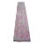 2x11 Ft Approx Pink Kurdish Herki Hand-Knotted Distressed Runner For Sale
