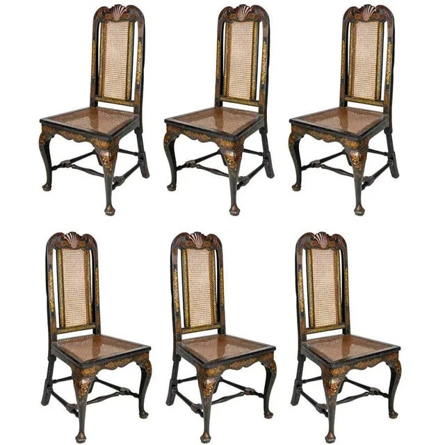 18th Century Dining Chairs, England, 1750s, Set of 6 For Sale - Image 9 of 10