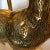 Metal Vintage Brass and Lucite Tabletop Animal Lamp For Sale - Image 7 of 12