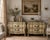 Elegant pair of vintage French Provincial nightstands by Karges, crafted in the classic Louis XV style. Each nightstand...