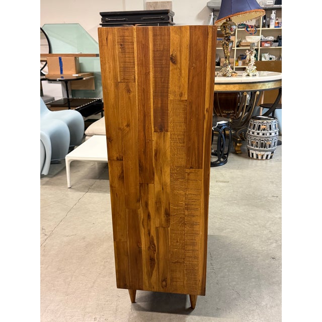 2020s West Elm Alexa Reclaimed Wood Tall Dresser For Sale - Image 5 of 12