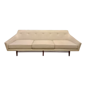 Studio a Home Mid-Century Modern Style Beige Edward Sofa