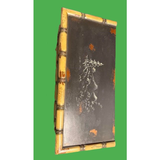 Mid 20th Century Chinoiserie Style Accent Cabinet/Commode For Sale - Image 9 of 11