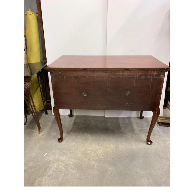 Early 19th Century Solid Cherry Inlaid Lowboy, Circa 1800 For Sale - Image 4 of 13