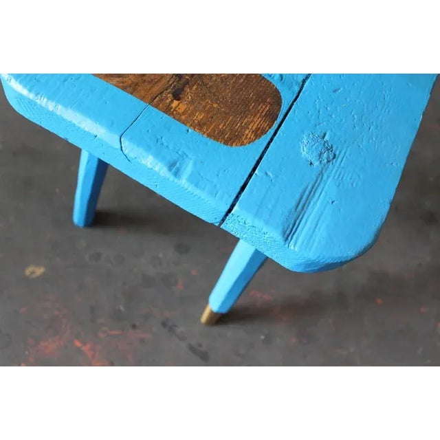 Blue Peak Of A Century Chair by Markus Friedrich Staab For Sale - Image 6 of 10