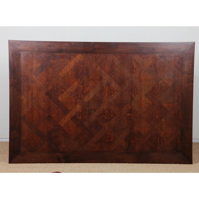 French Extendable Dining Table, 1940s For Sale - Image 13 of 14