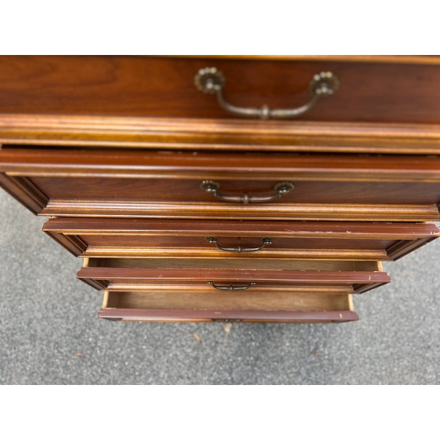 Vintage 1990's Lexington Furniture Chest of Drawers For Sale - Image 10 of 10