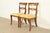 Kindel Furniture Style Regency Carved Walnut Side Chairs or Dining Chairs, Pair For Sale - Image 13 of 13