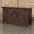 Mid 20th Century French Gothic Revival Oak Coffer Buffet With Iron Hardware For Sale - Image 5 of 18
