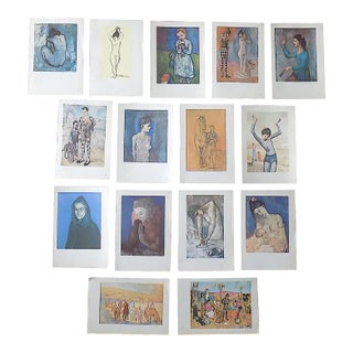 Vintage Mid 20th Century Abstract Mid 20th Century Modern Picasso Lithographs - Set of 15 For Sale