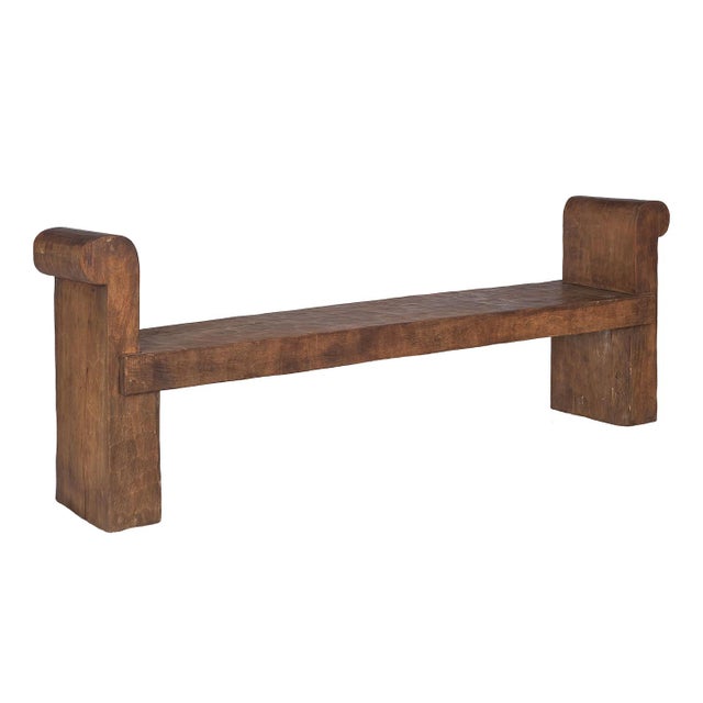 Late 20th Century Reclaimed Railway Bench For Sale In Dallas - Image 6 of 8