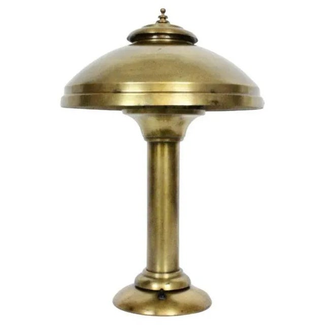 Fairies Mfg. Co. Brass Cantilever Desk Lamp, 1920s For Sale - Image 13 of 13