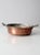 Metal Antique Copper Pan With Brass Handles For Sale - Image 7 of 13