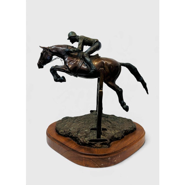 Signed Bob Parks Bronze Sculpture, "Star of the Show", 2/25 For Sale In West Palm - Image 6 of 12