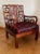 Pair of Asian Rosewood Chairs With Floral, Bamboo, and Bird Motif Backs. Includes Two Sets of Seat Cushions. For Sale - Image 9 of 12