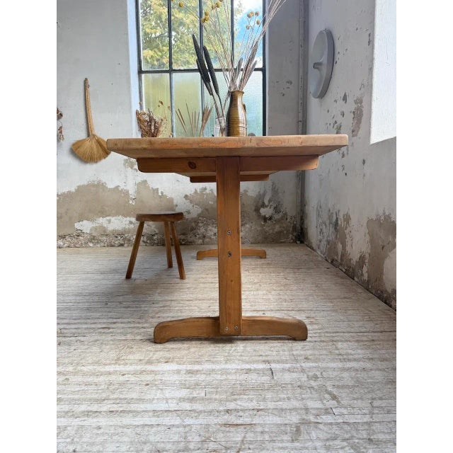 Pine Dining Table, Perriand Mountain, France, 1960s For Sale - Image 12 of 18