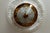Metal Art Deco French Copper and Frosted Glass Three-Light Ceiling Light, 1930s For Sale - Image 7 of 18