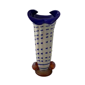 Glass Vase from Red May, 1968