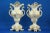 Ceramic Louis-Philippe Style Porcelain and Gold Vases attributed to Jacob Petit, France, 1800s, Set of 2 For Sale - Image 7 of 18