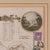 Cream 1850's Antique Berkshire Map For Sale - Image 8 of 12