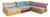 Mah Jong Sofa by Hans Hopfer for Roche Bobois, 2010s, Set of 12 For Sale