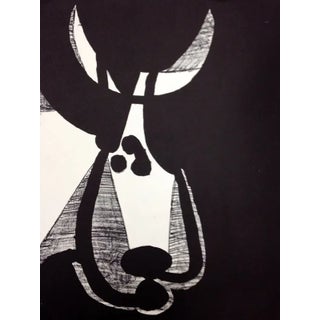 1959 Picasso Lithograph Head of Bull Turned Left For Sale
