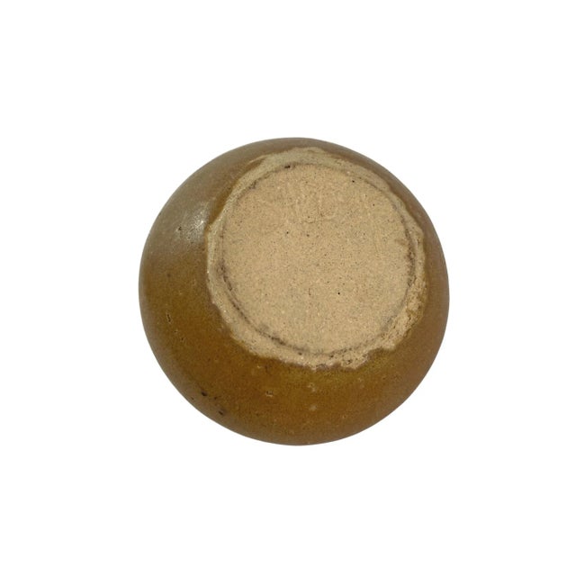 Mid-Century Studio Pottery Bulb Vase For Sale - Image 4 of 5