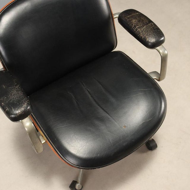 Swivel Armchair by Ennio Fazioli for MIM, 1960s For Sale - Image 9 of 14