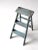 Vintage Wooden Blue Step Ladder For Sale - Image 11 of 13