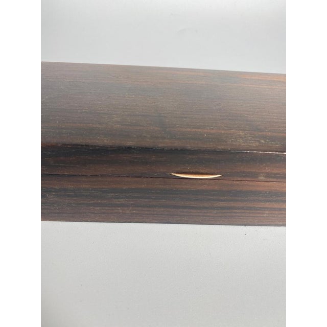 Ebony Macassar Box in Brown Color, France, 1930s For Sale - Image 6 of 8