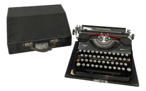 German Art Deco Typewriter from Wanderer-Werke A.G. Chemnitz, 1930s