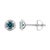 Add this stunningly unique diamond stud earrings to your jewelry collection and impress all your girlfriends. This...