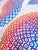 Curve Middle Textile by Verner Panton for Mira-X, 1960s For Sale - Image 6 of 9