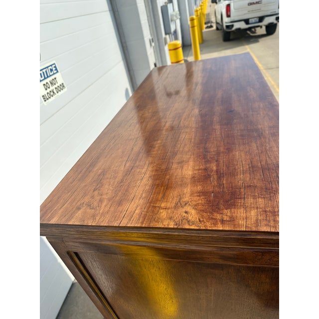 1980s Thomasville Mystique Collection Campaign Chest For Sale - Image 9 of 12