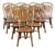 Richardson Brothers Solid Oak Arrowback Dining Chairs - Set of 10 For Sale
