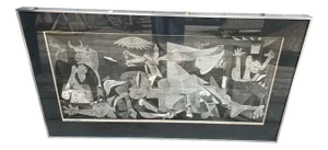 Reproduction of Guernica after Picasso