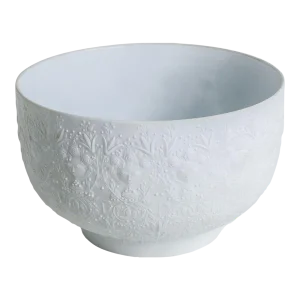 9" Round Footed Bowl Fantasy Mural by Rosenthal