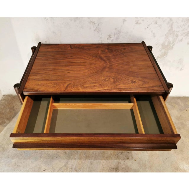 Mid-Century Modern Danish Rosewood Side Table, 1970s For Sale - Image 3 of 7