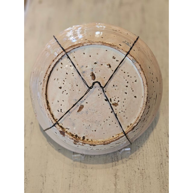 Mid 19th Century Spanish Ceramic Fajalauza Bowl From Granada For Sale - Image 4 of 7