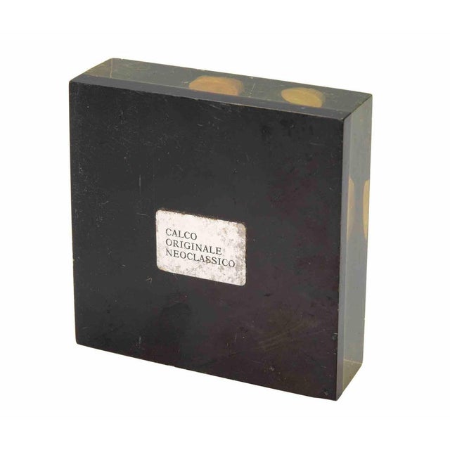 Antique Neoclassical Cameo Intaglios in Acrylic Glass, 19th Century For Sale - Image 5 of 6