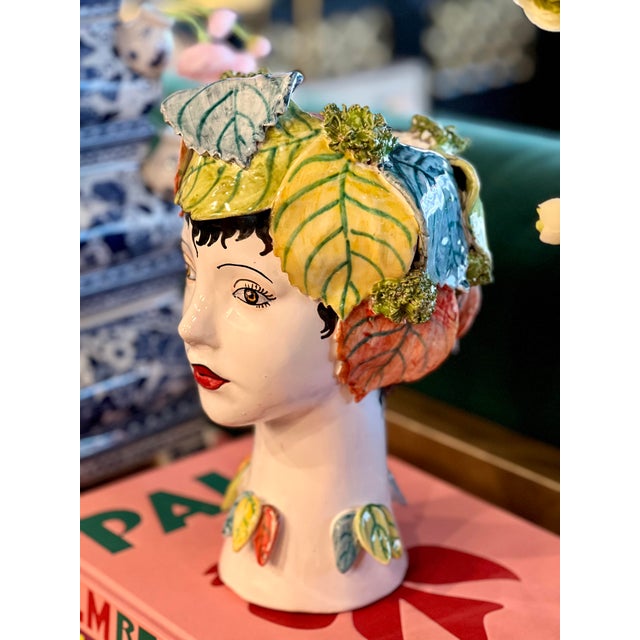 Handmade Sicilian porcelain vase - This piece is inspired by the most authentic Tuscan tradition. The piece takes its name...
