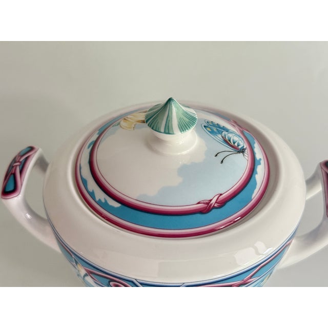 1990s The Butterfly Garden Sugar Bowl from Hermès, 1990s For Sale - Image 5 of 6