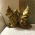 Hollywood Regency 1980s Pair of Gilt Bookends For Sale - Image 3 of 8