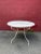 1920s White Painted French Folding Table For Sale - Image 5 of 11