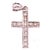 14 Karat White Gold and Diamond Religious / Crucifix Pendant For Sale In New York - Image 6 of 7