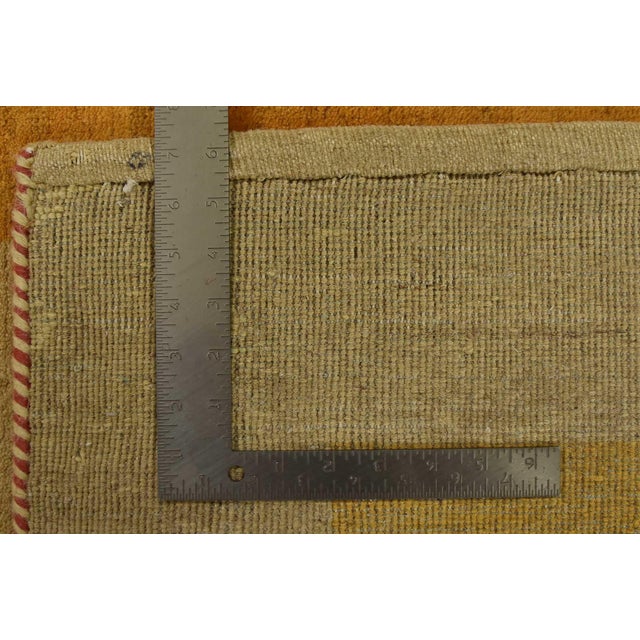 Gabbeh Rug 5’8” X 7’10” Beige Wool Contemporary Hand-Knotted Carpet For Sale - Image 14 of 14