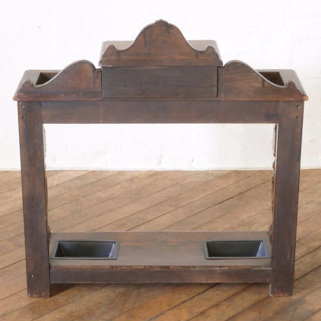 Victorian Oak Umbrella Stand, 1880s For Sale - Image 4 of 11