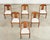 Art Deco Set Six French Art Deco Gondola Dining Chairs For Sale - Image 3 of 18